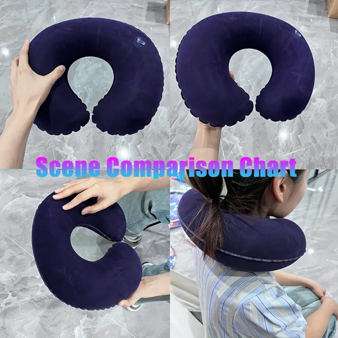 Almohada Viajera Inflable